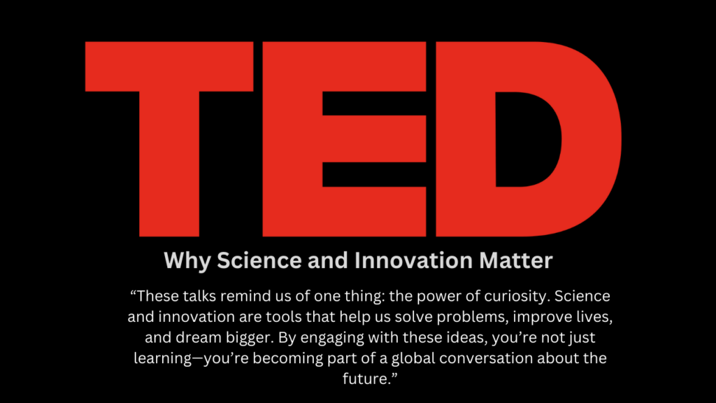 TED lectures science
